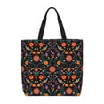 thumbnail image 1 of Fuzoiu Mexican Flower And Birds Print Durable Tote Bag,Shoulder Bag with Zipper Closure,Casual Tote's Handbag,for Daily Use, Shopping, School, Work, 1 of 7