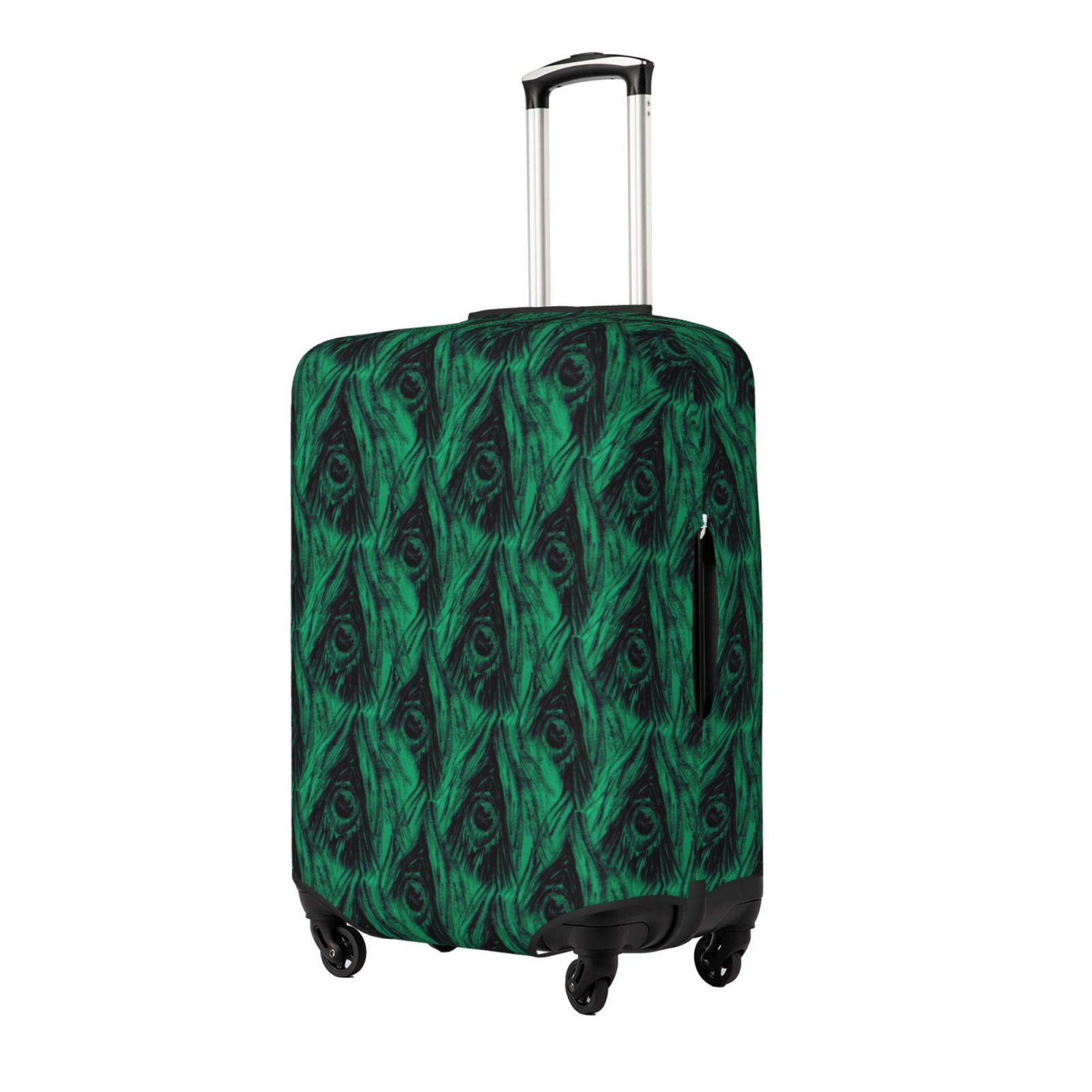 Hummingbird Colorful Pattern Print Luggage Cover Protector