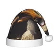 thumbnail image 1 of Fuzoiu Modern Funny Duck Print Santa Hat Christmas Hat for kids,Santa Hats with Pompom, Unisex Xmas Holiday Hat for Christmas New Year Festive Party Supplies, 1 of 6