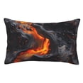 thumbnail image 1 of Fuzoiu Molten Lava Abstract Flow Print Pillow Case with Hidden Zipper,Pillow Covers,Soft and Comfortable Pillowcase-20"x30", 1 of 6
