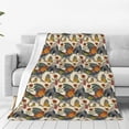thumbnail image 1 of Fuzoiu Multi-Colored Roosters Print Ultra-Soft Micro Fleece Blanket,All Seasons Flannel Throw, Lightweight Blanket for Bed, Sofa, Couch, Movie Night, Camping, and Travel-40"x30", 1 of 7