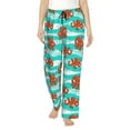 thumbnail image 1 of Fuzoiu Octopuses Print Women's Pajama Pants,Lounge Pants with Drawstring and Pockets, Casual Pjs Sleep Bottoms, Women's Sleep Pants-XX-Large, 1 of 6