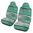thumbnail image 1 of Fuzoiu Old Green Wooden Print Seat Covers Set, Car Seat Covers Front Seats, Car Seat Protector, Car Seat Cushion, Seat Covers Carseat Cover Universal Fit for Most Cars, 1 of 7