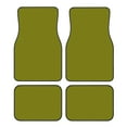 thumbnail image 1 of Fuzoiu Olive Print Carpet Floor Mats for Car,Car Foot Mat Set,Universal Fit 4 Piece Mat Pad Set,Fits Most Cars Trucks Vans Sedans SUV Auto Carpet Mat Se, 1 of 7