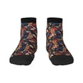 thumbnail image 1 of Fuzoiu Orchids Flowers Print Adult Socks, Crew Moisture-wicking Socks, Unisex Cushion Crew Socks,Casual Sports Ankle Socks, 1 of 7