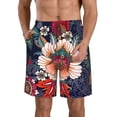 thumbnail image 1 of Fuzoiu Paisley2 Print Men's Beach Shorts,Men's Swim Trunks,Quick Dry Board Shorts with Pockets,Men's Bathing Suits for Surfing, Running, and Casual Wear-XX-Large, 1 of 6
