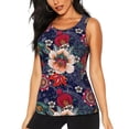thumbnail image 1 of Fuzoiu Paisley2 Print Women's Workout Tank Top,Athletic Racerback Sports Tank,Tops Sleeveless Running Loose Fit Yoga Tops,Active Shirts for Yoga, Running, and Gym-X-Large, 1 of 7