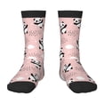thumbnail image 1 of Fuzoiu Panda Flying in the Sky (2) Print Kids Socks For Boys Girls,Grip Crew Socks with Non Slip,Lightweight Stretch Crew Socks,Toddlers Crew Boot Socks, 1 of 5
