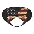 thumbnail image 1 of Fuzoiu Patriotic USA Butterfly Art Print Sleep Masks,Eye Masks with Adjustable Strap for Sleeping,Night Eye Shade for Women Men,Eye Cover for Full Night's Sleep, Travel and Nap, 1 of 7