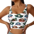 thumbnail image 1 of Fuzoiu Pirate Hats Print Women's Sports Vest,U-Back Sports Tank,Gym Vests,Athletic Sleeveless Shirts,Exercise Undershirts,Yoga, Gym, and Dance Wear-XX-Large, 1 of 8