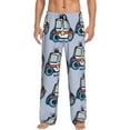 thumbnail image 1 of Fuzoiu Police Car Print Men's Pajama Pants,Lounge Pants for Men,Lounge PJ Bottoms,Sleepwear Pants with Drawstring Pockets -Large, 1 of 6