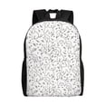 thumbnail image 1 of Fuzoiu Poodle Dog Print Laptop Backpack,Work Business Backpacks, Large Capacity Nurse Bag College Bookbag for School, Waterproof Casual Daypack for Travel, 1 of 8