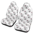thumbnail image 1 of Fuzoiu Poodle Dog Print Seat Covers Set, Car Seat Covers Front Seats, Car Seat Protector, Car Seat Cushion, Seat Covers Carseat Cover Universal Fit for Most Cars, 1 of 7