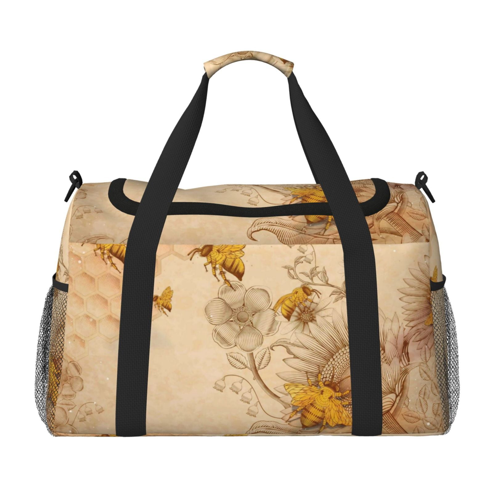 Fuzoiu Print Travel Duffle Bag,Carry On Tote Bags,Duffel Bag,Sport Gym Bag, Hospital Bag for Labor and Delivery, Overnight Bag,Luggage Bag