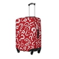 thumbnail image 1 of Fuzoiu Question Marks1 Print Suitcase Cover,Washable Luggage Covers for Suitcase,Elastic Luggage Protector Cover,Scratch Resistant Travel Suitcase Covers-Small, 1 of 7