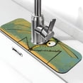 thumbnail image 1 of Fuzoiu Quirky Cartoon 123 Print Kitchen Faucet Suction Pad, Sink Splash Guard Faucet Mat, Faucet Handle Drip Catcher Tray Drying Mat For Bathroom Kitchen Bathroom Countertop, 1 of 7