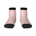 thumbnail image 1 of Fuzoiu Rabbit And Flower Print Adult Socks, Crew Moisture-wicking Socks, Unisex Cushion Crew Socks,Casual Sports Ankle Socks, 1 of 7