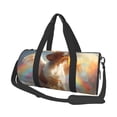 thumbnail image 1 of Fuzoiu Rainbow English Cocker Spaniel Print Travel Bag, Large Capacity Travel Bag, Sports Gym Bag, Travel Duffel Bag, Weekender Overnight Bag for Women and Man, 1 of 6
