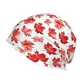 thumbnail image 1 of Fuzoiu Realistic Maple Leaf Print Winter Beanie Hat for Men & Women,Warm Knit Cap,Women Windproof Watch Hat,Knit Warm Unisex Beanie, 1 of 7