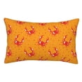 thumbnail image 1 of Fuzoiu Red Crab Print Pillow Case with Hidden Zipper,Pillow Covers,Soft and Comfortable Pillowcase-20"x30", 1 of 6