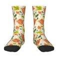 thumbnail image 1 of Fuzoiu Rose Daisy Print Kids Socks For Boys Girls,Grip Crew Socks with Non Slip,Lightweight Stretch Crew Socks,Toddlers Crew Boot Socks, 1 of 5