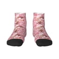 thumbnail image 1 of Fuzoiu Rose Flowers Print Adult Socks, Crew Moisture-wicking Socks, Unisex Cushion Crew Socks,Casual Sports Ankle Socks, 1 of 7