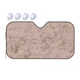 thumbnail image 1 of Fuzoiu Rose Gold Marble Texture Print Car Windshield Sunshade,Foldable Reflective Sun Visor,Windshield Sun Shade,UV Rays Sun Visor Shade,Auto Front Sun Shield Shade-Medium, 1 of 8