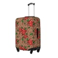 thumbnail image 1 of Fuzoiu Rose Mix Leopard 1 Print Suitcase Cover,Washable Luggage Covers for Suitcase,Elastic Luggage Protector Cover,Scratch Resistant Travel Suitcase Covers-Medium, 1 of 7