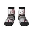 thumbnail image 1 of Fuzoiu Rustic Door Handle Closeup Print Adult Socks, Crew Moisture-wicking Socks, Unisex Cushion Crew Socks,Casual Sports Ankle Socks, 1 of 7