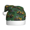 thumbnail image 1 of Fuzoiu Scraper Print Santa Hat Christmas Hat for Adults,Santa Hats with Pompom, Unisex Xmas Holiday Hat for Christmas New Year Festive Party Supplies, 1 of 6