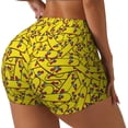 thumbnail image 1 of Fuzoiu Skateboard Print Women's Workout Shorts,Workout Biker Shorts Women,Exercise Fitness Shorts,Scrunch Short, Athletic Shorts for Gym Yoga Running Sport Active-XX-Large, 1 of 8