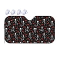 thumbnail image 1 of Fuzoiu Skeleton with Roses Print Car Windshield Sunshade,Foldable Reflective Sun Visor,Windshield Sun Shade,UV Rays Sun Visor Shade,Auto Front Sun Shield Shade-Small, 1 of 8