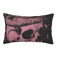 thumbnail image 1 of Fuzoiu Skull and Snake Art Print Fuzzy Pillowcases, Super Soft Pillow Case Cover with Zipper for Bedroom, Sofa, Couch,Cozy Pillow Shams for All Seasons-20"x30", 1 of 6