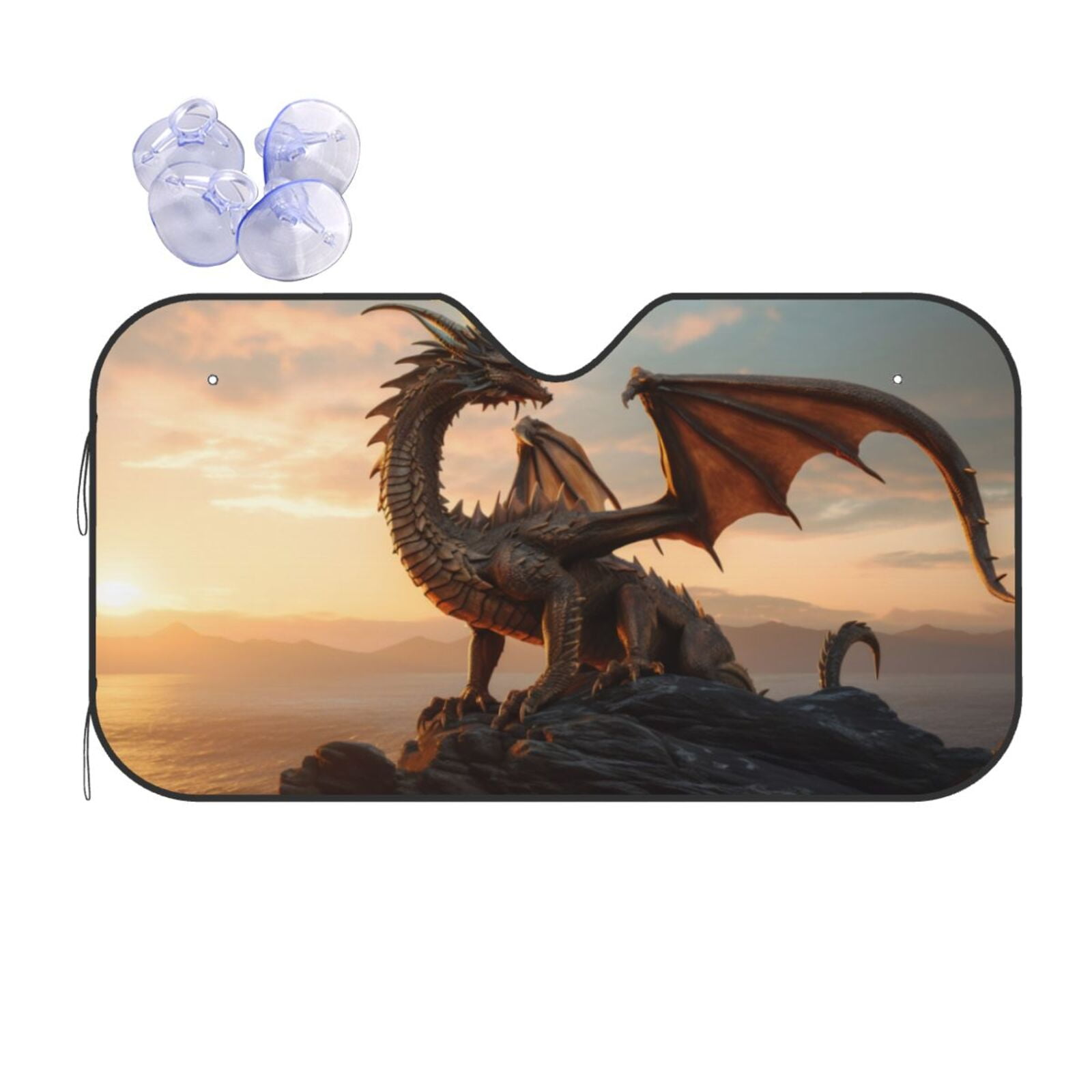 Dragon Lily Sierra Car Sun Shade 55