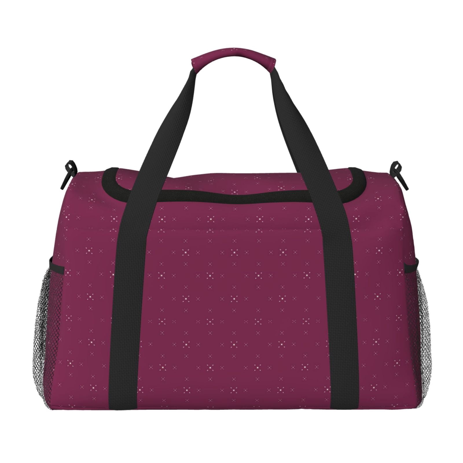 Fuzoiu Small Stars Print Travel Duffle Bag,Carry On Tote Bags,Duffel Bag,Sport Gym Bag, Hospital Bag for Labor and Delivery, Overnight Bag,Luggage Bag