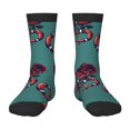 thumbnail image 1 of Fuzoiu Snake And Rose Print Kids Socks For Boys Girls,Grip Crew Socks with Non Slip,Lightweight Stretch Crew Socks,Toddlers Crew Boot Socks, 1 of 5