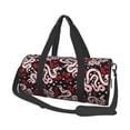 thumbnail image 1 of Fuzoiu Snake And Rose Print Travel Bag, Large Capacity Travel Bag, Sports Gym Bag, Travel Duffel Bag, Weekender Overnight Bag for Women and Man, 1 of 6