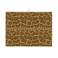 thumbnail image 1 of Fuzoiu Snake Skin Print Absorbent, Reversible Microfiber Dish Drying Mat for Kitchen, Dish Drying Pad for Dishes, Utensils, Pots and Pans, Extra Large 18 Inch x 24 Inch, 1 of 7