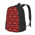 thumbnail image 1 of Fuzoiu Snowflakes On A Buffalo Plaid Print Large Capacity Backpack,Travel Backpack,Laptop Bag,College School Rucksack Bag,for School, Travel & Outdoor Activities, 1 of 6