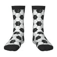 thumbnail image 1 of Fuzoiu Soccer Print Kids Socks For Boys Girls,Grip Crew Socks with Non Slip,Lightweight Stretch Crew Socks,Toddlers Crew Boot Socks, 1 of 5