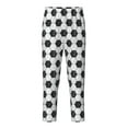 thumbnail image 1 of Fuzoiu Soccer Print Teenagers' Pajama Pants,Lounge Pants with 2 Pockets,Elastic Waist Kids Sleep Bottoms,Comfy Sleepwear,PJ Bottoms for Kids-Large, 1 of 6