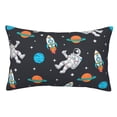 thumbnail image 1 of Fuzoiu Space Print Pillow Case with Hidden Zipper,Pillow Covers,Soft and Comfortable Pillowcase-14"x20", 1 of 6