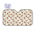 thumbnail image 1 of Fuzoiu Squirrel Playing Print Car Windshield Sun Shade,Block Uv Rays Sunshade,Foldable Front Window Sun Visor Protector for Car,SUV,Truck-Keep Vehicle Cool-Squirrel Playing, 1 of 8