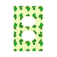 thumbnail image 1 of Fuzoiu St. Patrick's Day Print Single Duplex Outlet Cover Plate, Light Switch Cover, for Receptacle Light Switch, Switch Cover Decorative Wallplate-Style S, 1 of 6