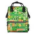 thumbnail image 1 of Fuzoiu St Patrick's Day6 Print Diaper Bag Backpack,Baby Essentials Travel Tote,Multi function Waterproof Diaper Bag, Travel Essentials Baby Bag - Unisex, 1 of 6