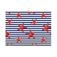 thumbnail image 1 of Fuzoiu Starfish Navy Blue Stripe Print Absorbent, Reversible Microfiber Dish Drying Mat for Kitchen, Dish Drying Pad for Dishes, Utensils, Pots and Pans, Extra Large 18 Inch x 24 Inch, 1 of 7