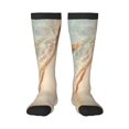 thumbnail image 1 of Fuzoiu Starfish On The Sand Beach Print Adult Stockings,Crew Socks,Unisex Fashion Socks, Casual Sports Socks,Comfortable Crew Socks for Everyday Wear and Sports, 1 of 6