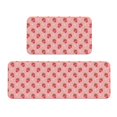 thumbnail image 1 of Fuzoiu Strawberries Print Kitchen Floor Mat 2 Sets,Kitchen Rugs and Mats,,Non Skid Waterproof Kitchen Floor Mat for Kitchen,Home Office,Sink,Laundry, 1 of 6