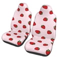 thumbnail image 1 of Fuzoiu Strawberry Print Seat Covers Set, Car Seat Covers Front Seats, Car Seat Protector, Car Seat Cushion, Seat Covers Carseat Cover Universal Fit for Most Cars, 1 of 7