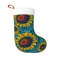 thumbnail image 1 of Fuzoiu Sunflowers Print Christmas Stockings, Party Supplies & Kids Gifts,Big Xmas Stockings Decoration for Family Decorations Hanging Ornament for Xmas Holiday Party, 1 of 7